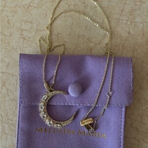 Melinda Maria She’s an icon moon necklace. Beautiful necklace bag included